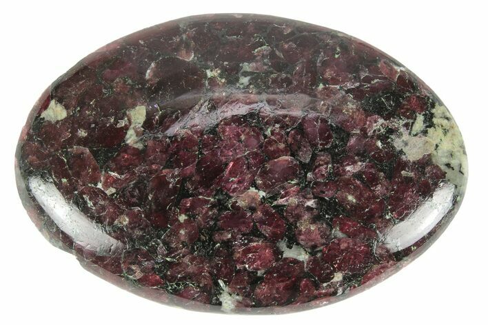 Polished Eudialyte Cabochon - Russia #238680